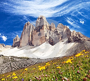 Drei Zinnen or Tre Cime di Lavaredo