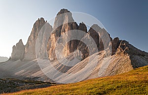 Drei Zinnen or Tre Cime di Lavaredo, Italian Alps