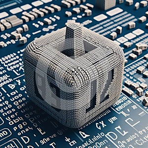 Dreidel ASCII A text based representation of a dreidel using ASC