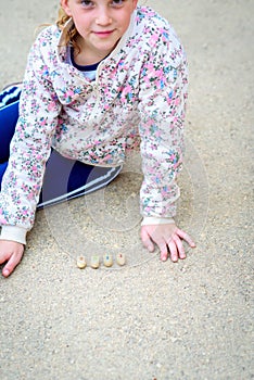 Dreidels For Hanukkah. Wooden dreidels used for playing a game during the Jewish holiday of Chanukah.