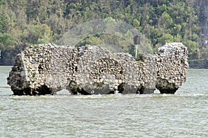 Drencova citadel on the Danube river