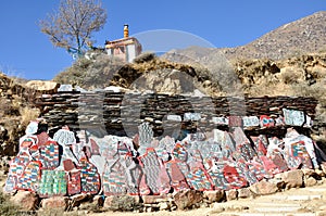 Marnyi stones at Drepung Monastery photo