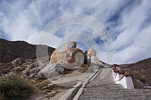 Drepung Monastery in Tibet