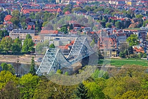 Dresden Blue Wonder bridge