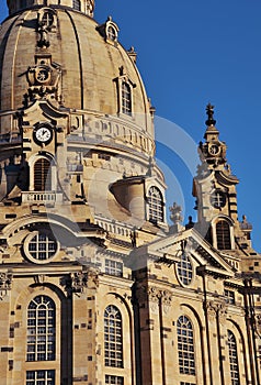 Dresden - Frauenkirche in detail
