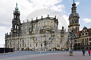 Dresden: Hofkirche, Residenzschloss and Theaterplatz