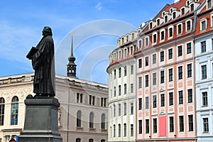 Dresden - Neumarkt square photo
