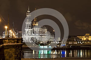 Dresden at Night photo