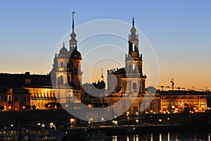 Dresden at night