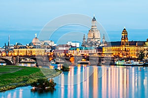 Dresden at night