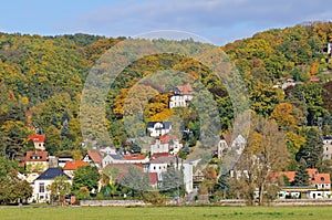 Dresden's countryside in autumn colors