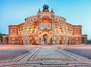 Dresden - Semperoper, Germany