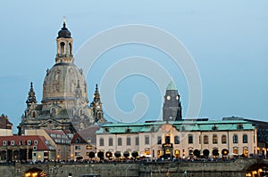 Dresden summer evening