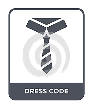 dress code icon in trendy design style. dress code icon isolated on white background. dress code vector icon simple and modern