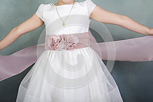 Dress and outfit for holy Communion girl