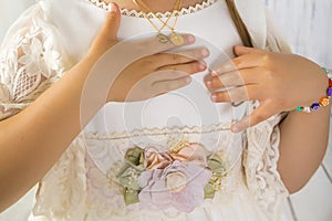 Dress and outfit for holy Communion girl