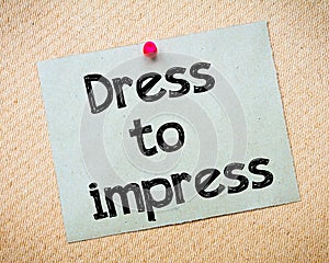 Dress to impress photo