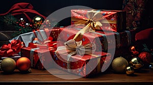 Christmas Gift Wrappings Wallpapers