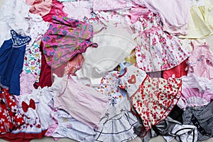 Dresses for baby girls background