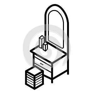 Dressing Table Icon