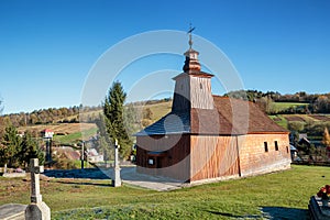 Krive, Artikulárny drevený kostol