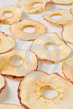 Dried apple chips