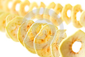 Dried apple rings