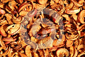 Dried apples photo