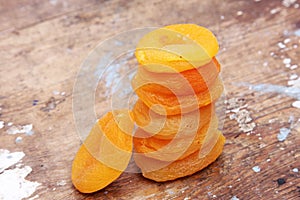 Dried apricot