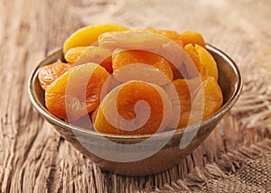 Dried apricots