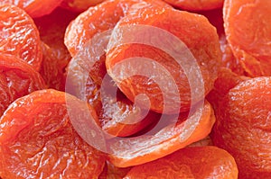 Dried apricots. Ecological food.