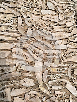 Dried bamboo shoots