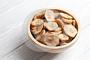 Dried banana chips