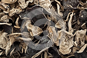 Dried black fungus