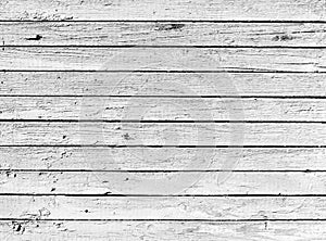 Seco en blanco y negro de madera embarcar 