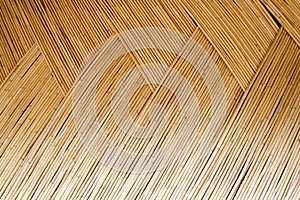 Dried cane pattern interlaced texture photo