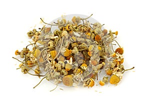 Dried chamomile tea