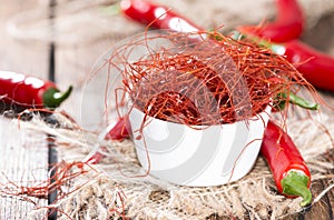 Dried Chilli Strings