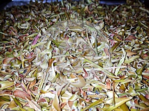 dried chopped lemongrass herb tisane tea