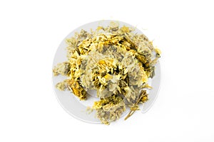 Dried chrysanthemum flowers