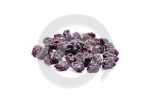 Dried Corinto raisins fruit isolated