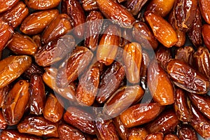 Dried Dates Background Texture