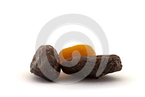 Dried figs and apricots