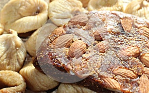 Dried figs and fig bread