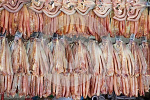Dried Fish in the central market of Siem Reap Cambodia