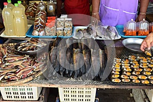 Dried fish is a food preservation method
