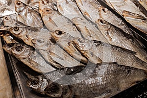Dried fish Rutilus caspicus