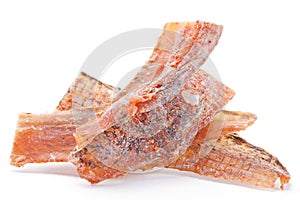 Dried fish sated snack