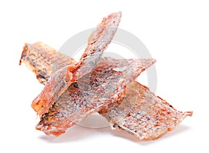 Dried fish sated snack
