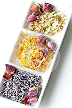 Dried flower potpourri aromatherapy